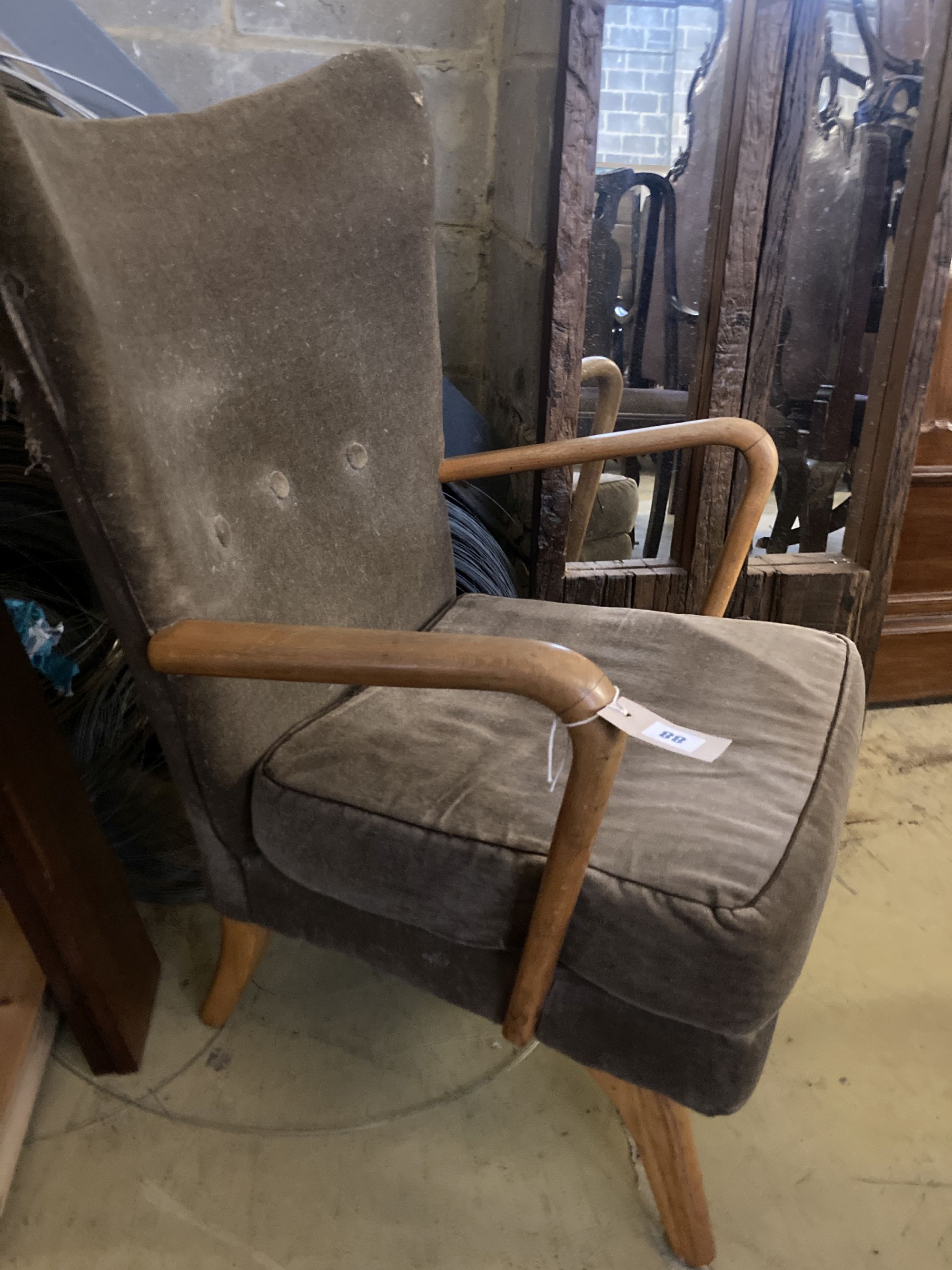 A Howard Keith Bambino armchair